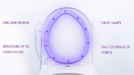 HI-TECH - Il sistema che sanifica il wc in 60 secondi