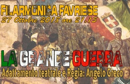 FAVRIA - «La Grande Guerra» diventa un originale spettacolo teatrale