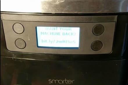 TECH - La macchinetta per il caffè ostaggio di un hacker
