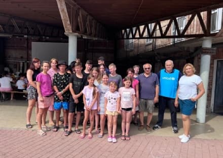 CASTELLAMONTE - Insieme per la pace, incontro con i ragazzi dell'orfanotrofio di Mariupol