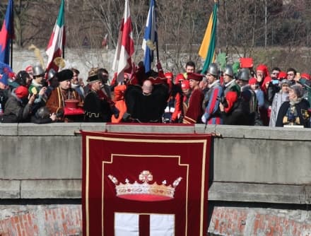 IN DIRETTA DAL CARNEVALE DI IVREA - La cerimonia della preda in Dora - FOTO e VIDEO
