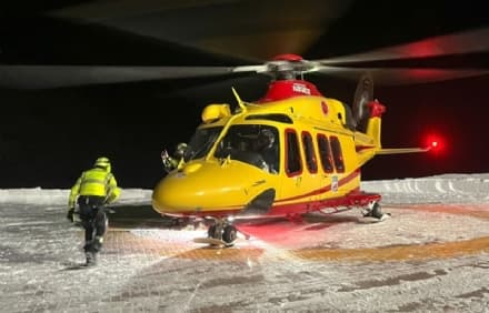 LOCANA - Inaugurate le elisuperfici per il soccorso notturno alle dighe Iren dell'Eugio e del Telessio