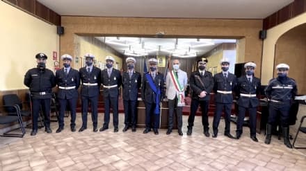 LEINI' - Cinque nuovi agenti della polizia locale in servizio - VIDEO