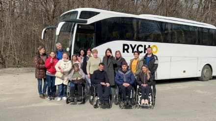 CASTELLAMONTE - Volontari fino a Leopoli per salvare disabili, mamme e bambini ucraini