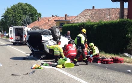 OZEGNA - Incidente mortale: vittima un ragazzo di San Giusto Canavese - FOTO e VIDEO