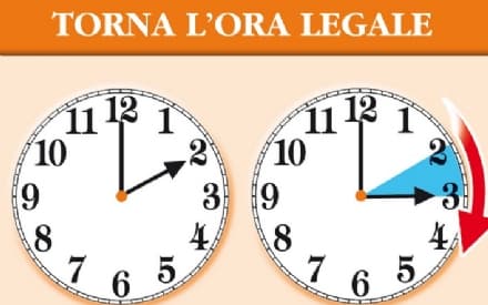 Questa notte torna l'ora legale: lancette avanti di un'ora