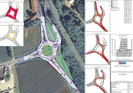 VESTIGNE' - Parte il cantiere per la rotonda attesa da anni