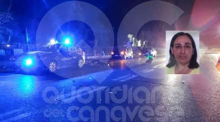 CALUSO - Attraversa la strada e viene investita da un'auto: morta sul colpo - FOTO