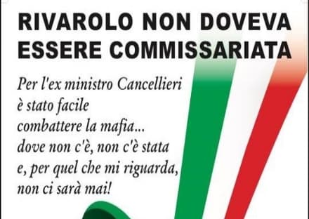 RIVAROLO - Il ritorno dell'ex sindaco Bertot: manifesti contro il commissariamento del Comune