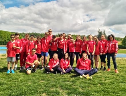 ATLETICA CANAVESANA - Al Nebiolo Pietro Musso primo nel peso, pioggia di medaglie nelle staffette - FOTO
