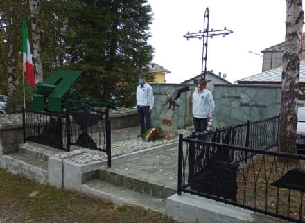 COLLERETTO CASTELNUOVO - Gli Alpini a Santa Elisabetta per commemorare i caduti per l'Italia - FOTO