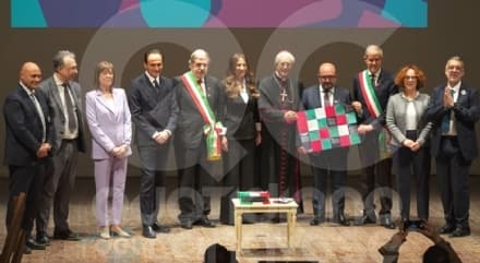IVREA - Il ministro Sangiuliano al teatro Giacosa per il Manifesto per il futuro del libro - FOTO e VIDEO
