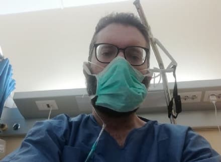 SALASSA - Coronavirus, Andrea Cavaletto lascia l'ospedale e torna a casa