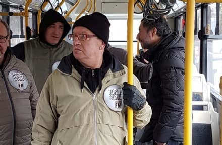 BORGARO-TORINO - Ronde di Forza Nuova sui bus Gtt 69 e 62