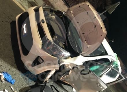 SAN MAURIZIO CANAVESE - Spaventoso incidente in via Torino, una donna trasportata in ospedale - FOTO