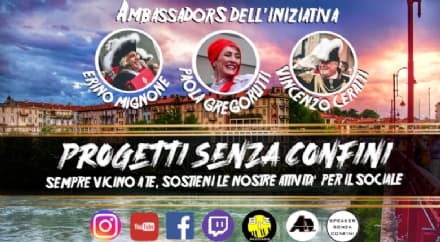 IVREA - Un aperitivo esclusivo con Mugnaia, Generale e Sostituto per la raccolta fondi di Progetti Senza Confini