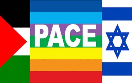 CUORGNE' - Una fiaccolata per la pace in Medio Oriente