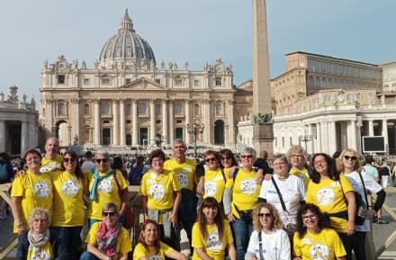 IVREA-CUORGNE' - Il coro «Voci in Bianco» degli ospedali in udienza dal Santo Padre