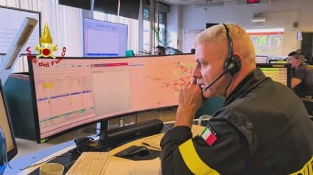 CANAVESE - Forte vento, interventi dei vigili del fuoco: in quota raffiche a 139 chilometri orari