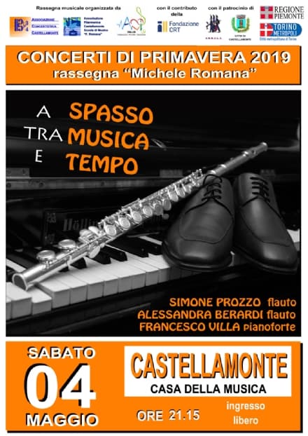 CASTELLAMONTE - I «Concerti di Primavera» dedicati a Michele Romana