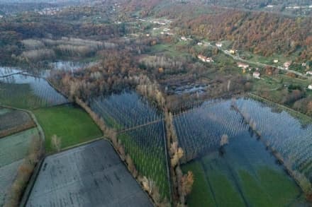 BUROLO - Droni al lavoro per valutare i danni del maltempo - FOTO