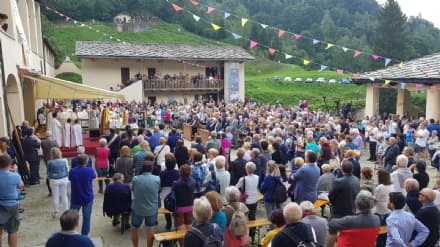 RIBORDONE - L'apparizione della Madonna al santuario di Prascondù: le celebrazioni a 400 anni dall'evento - FOTO e VIDEO