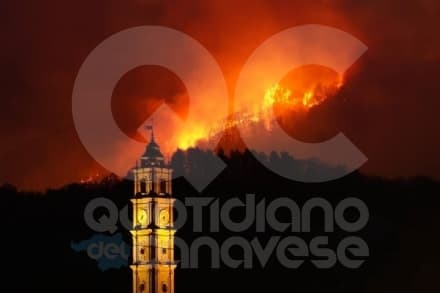 BELMONTE - Tre anni fa l'incendio che devastò la riserva naturale del Sacro Monte - FOTO e VIDEO