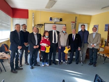 RIVAROLO CANAVESE - Dal Lions Club Alto Canavese due defibrillatori per l'Anffas - FOTO