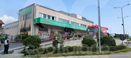 SAN GIORGIO CANAVESE - Incendio alla Nuova Agraria: intervento dei tecnici Arpa per la possibile contaminazione delle acque - VIDEO