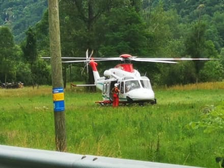 LOCANA-SAN BENIGNO - Incidenti stradali: due motociclisti feriti sulle strade del Canavese
