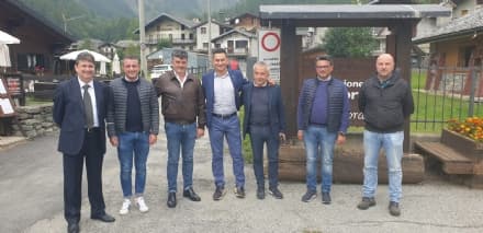 VALPRATO SOANA - L'assessore regionale Protopapa visita gli alpeggi - FOTO