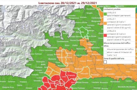 INQUINAMENTO - Semaforo sempre rosso: resta il blocco fino ai diesel Euro 5