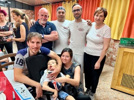 FAVRIA - «Una margherita per Nicolò»: un successo la cena solidale per aiutare il bimbo di San Giusto - FOTO