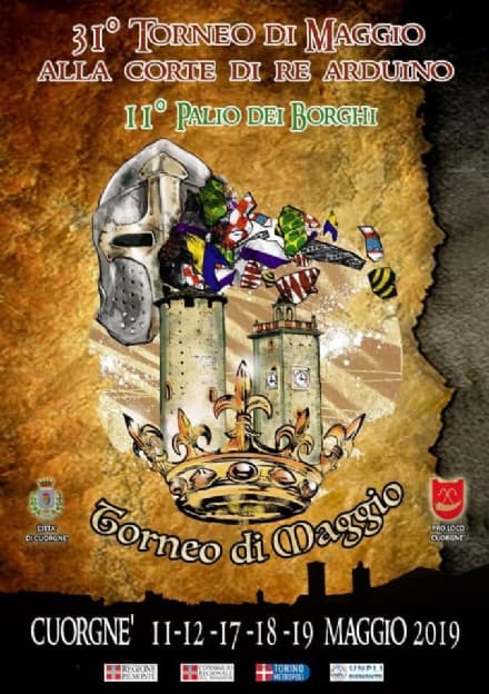 CUORGNE' - Torneo di Maggio alla Corte di Re Arduino: tutto il programma minuto per minuto