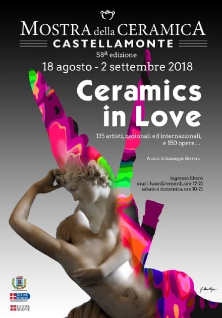 CASTELLAMONTE - Mostra della Ceramica 2018: ecco il manifesto ufficiale