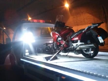 CERESOLE - Ancora un incidente nella galleria della ex 460