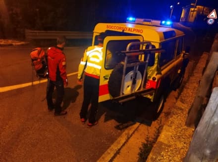LOCANA - Cercatore di funghi di Cuorgnè disperso a Fornolosa: salvato nella notte dal Soccorso Alpino
