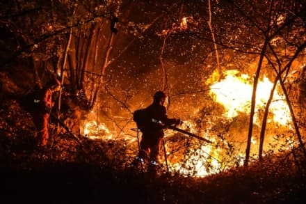 INCENDIO BELMONTE - «Un grazie ai civili che si sono dati da fare»