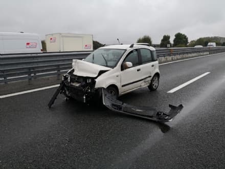 CANAVESE - Incidenti stradali per la pioggia: due feriti in autostrada - FOTO