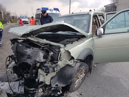 OZEGNA - Un altro incidente stradale sulla Sp53: feriti marito e moglie di Busano - FOTO