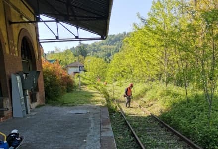 CHIVASSO - Sulla linea per Asti iniziati i lavori per riaprire la ferrovia ai turisti - FOTO