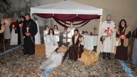 IVREA - Successo per la rappresentazione della Natività medievale