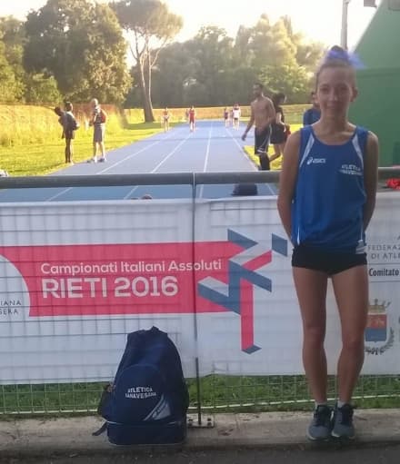 ATLETICA LEGGERA - L'eporediese Sara Borello ai nazionali di Rieti