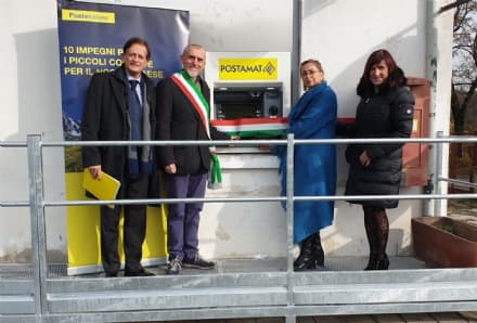 VIDRACCO - Entra in servizio il nuovo bancomat delle Poste