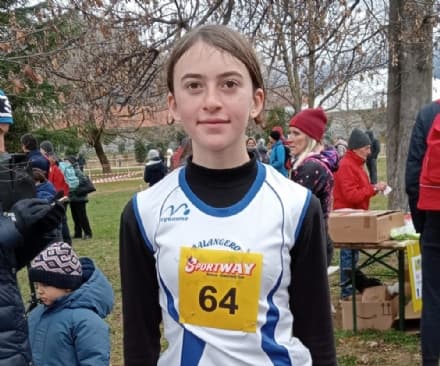 ATLETICA CANAVESANA - Corsa campestre giovanile: Stella Aimo Boot campionessa regionale - FOTO