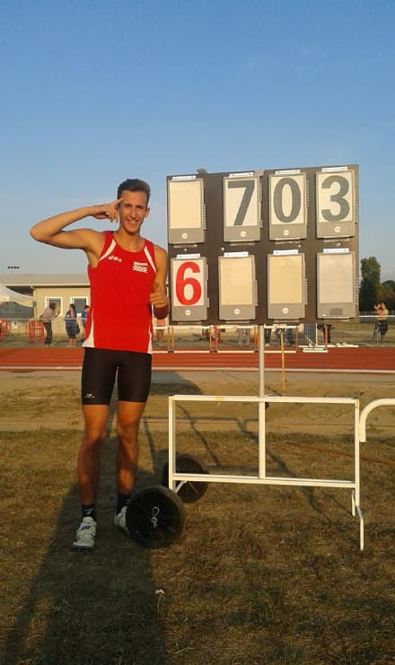 ATLETICA LEGGERA - Straordinario Davide Favro ai Campionati piemontesi individuali su pista