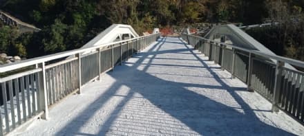 SPARONE - Lavori finiti, riaperto il ponte per Ribordone