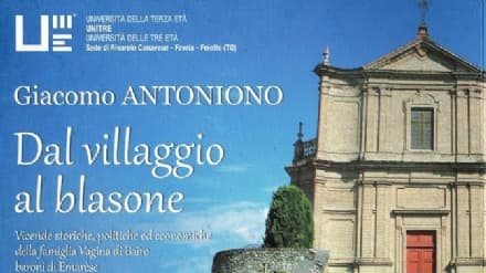 RIVAROLO - Presentato il nuovo libro di Giacomo Antoniono - FOTO