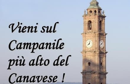 VALPERGA - In «gita» sul campanile più alto del Canavese