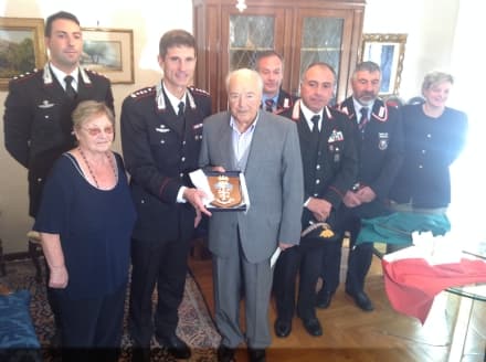IVREA - L'Arma celebra il maresciallo centenario